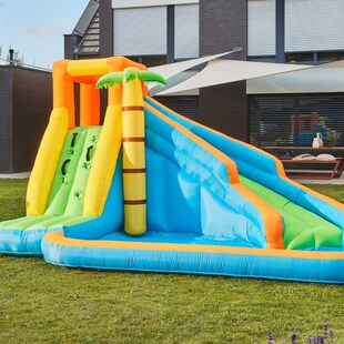 HOME DELUXE Aufblasbare Hüpfburg VIVI 