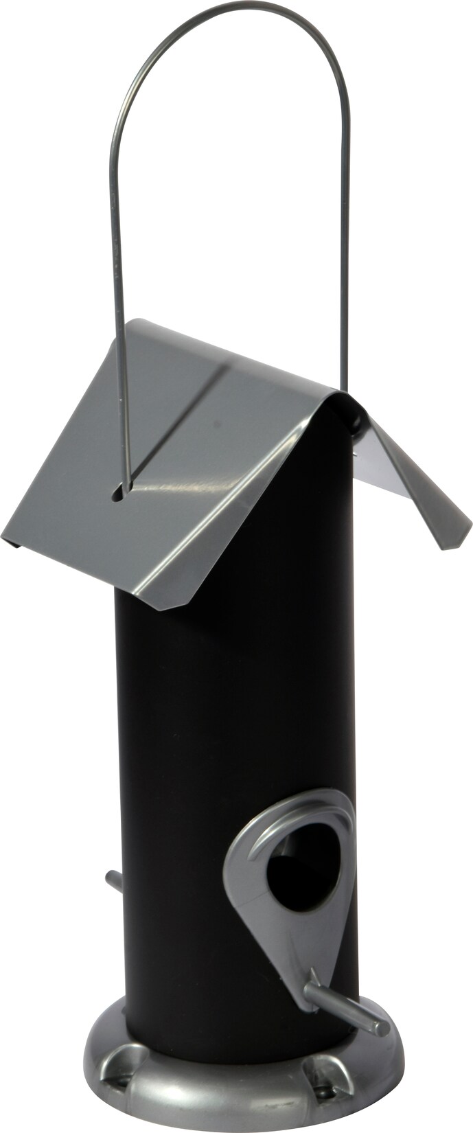 Robuster Futterspender zum Aufhängen, Futtersäule für Vögel   ca. 11x11x23 cm