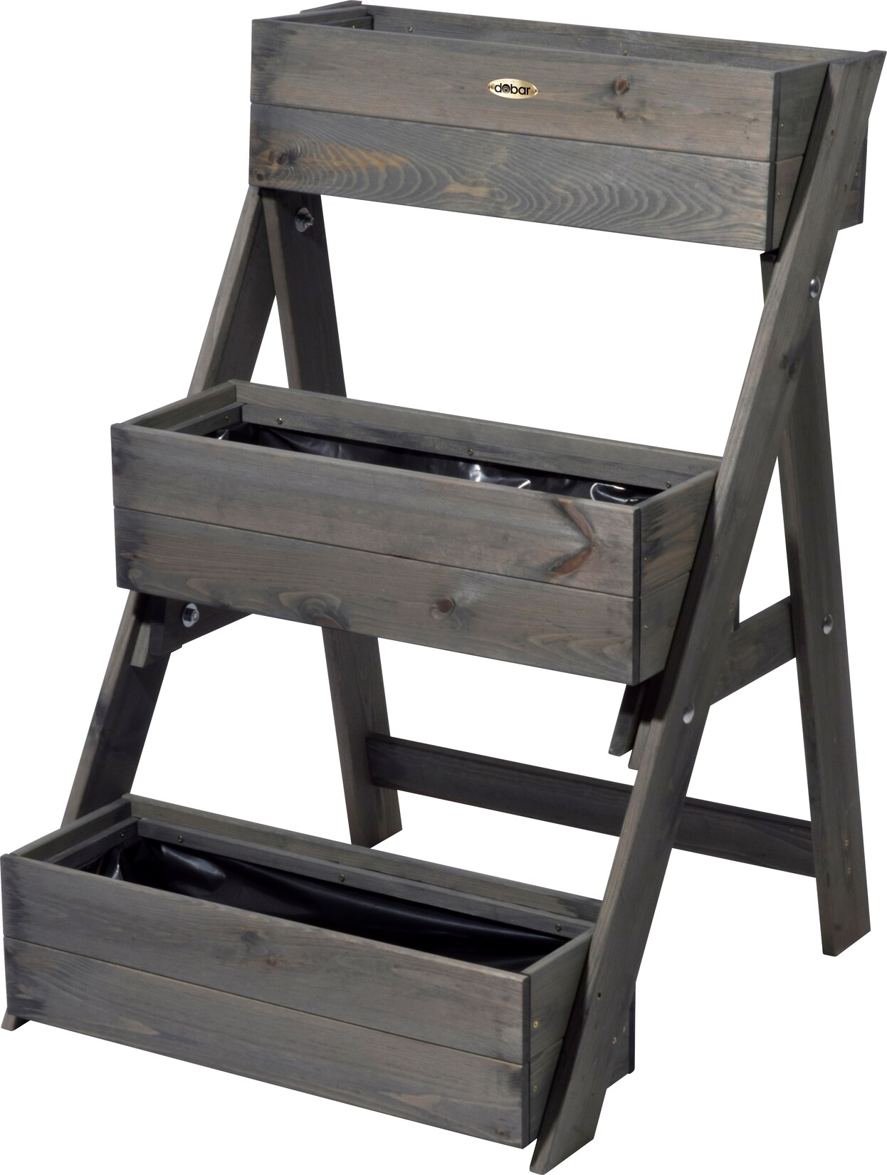 dobar Hochbeet "Pflanztreppe 3-stufig"