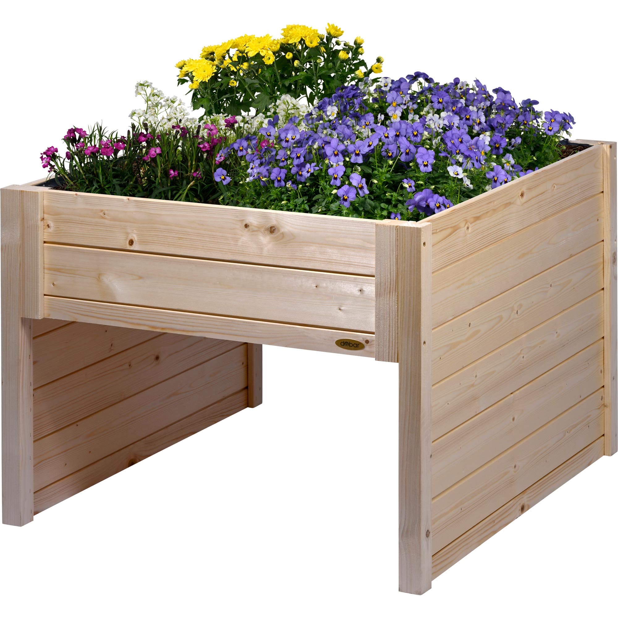 dobar M&auml;hrobotergarage mit integriertem Pflanzkasten, Automower-Unterstand | versch. Farben 