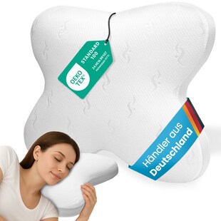 Bestschlaf Visko-Schmetterlingskissen 