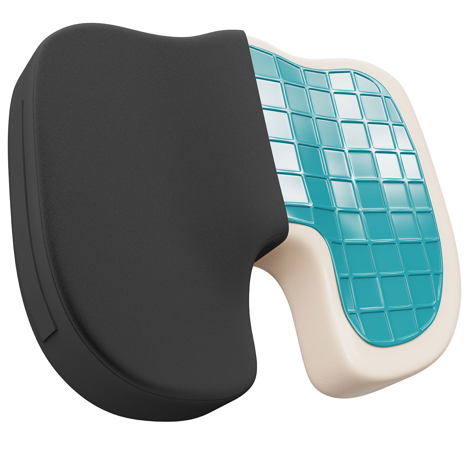 Stei&szlig;bein- und Haltungskissen mit Gel 