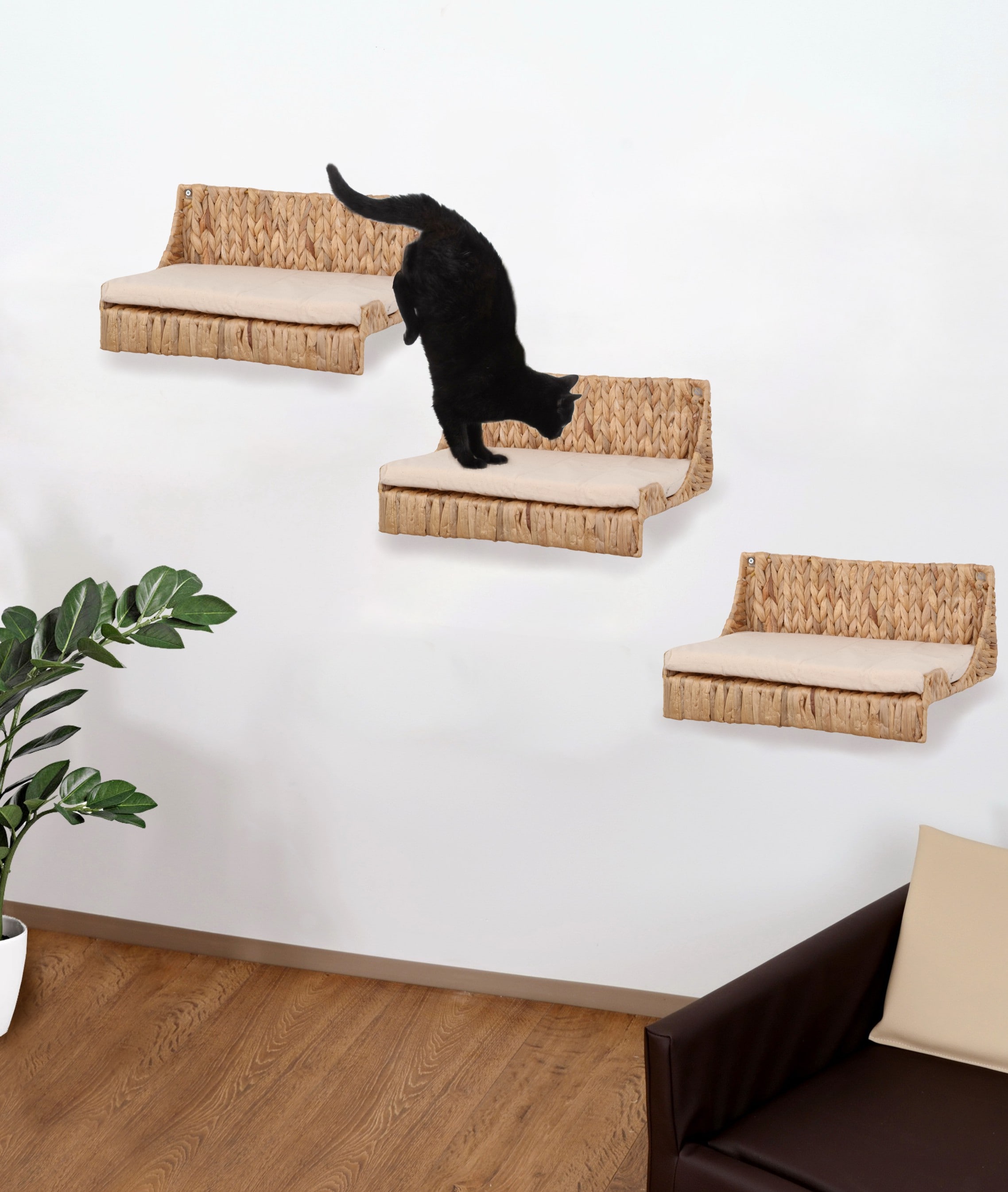 SILVIO DESIGN Kletterwand &laquo;Fenja&raquo; 3-teilig, natur 