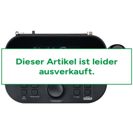 DAB+ Marktkauf FM-Radiowecker - und mit bei Zeitprojektion bestellen Lenco CR-615BK online