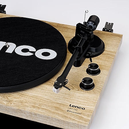 Lenco LBT-188PI - Plattenspieler mit Riemenantrieb und Bluetooth -  Anti-Skating - Holz bei Marktkauf online bestellen