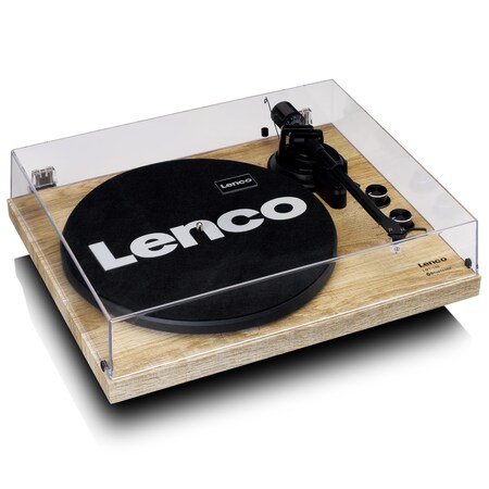 Bluetooth und - Riemenantrieb Plattenspieler - bestellen bei mit Holz - Lenco Anti-Skating LBT-188PI Marktkauf online