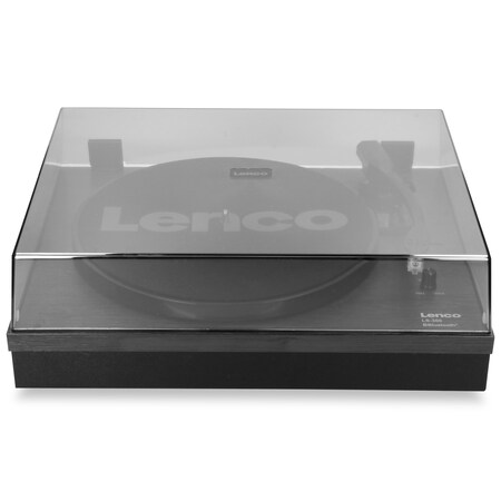 Lenco LS-300BK - Bluetooth Plattenspieler mit zwei externen Lautsprechern  und 2 x 10 Watt RMS - Schwarz bei Marktkauf online bestellen