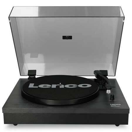 Lenco LS-300BK - Plattenspieler Schwarz - Watt online 10 bei mit Bluetooth zwei externen x bestellen Lautsprechern Marktkauf 2 RMS und