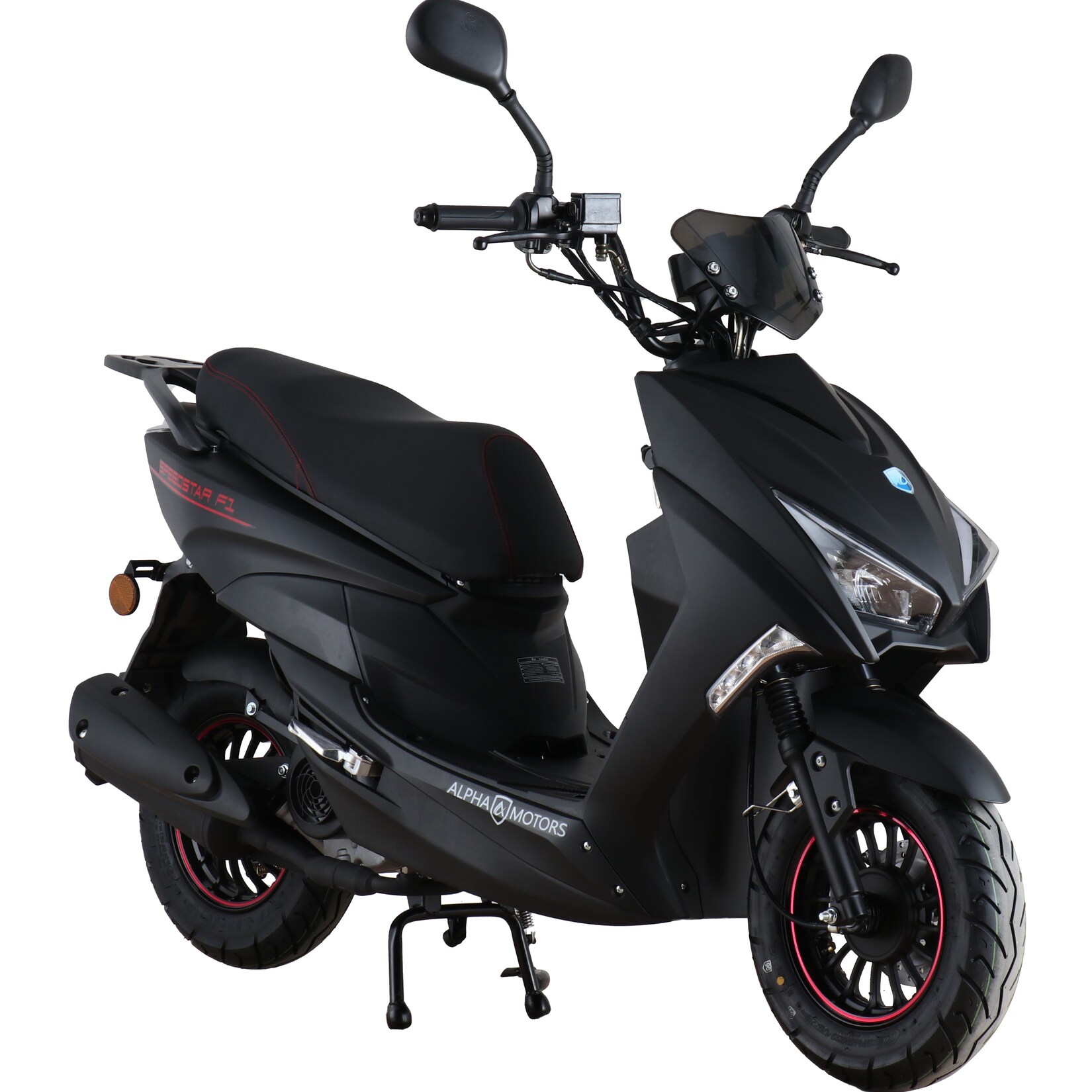 Mofaroller Speedstar 50 ccm 25 kmh EURO 5 mattschwarz