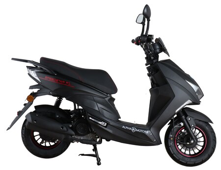 Marktkauf Motorroller online Alpha mattschwarz EURO bei kmh 45 Motors 5 50 ccm bestellen Speedstar