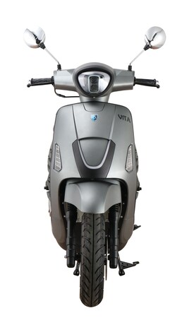 bestellen mattgrau online 5 EURO Motors Vita 50 45 Alpha kmh Marktkauf bei Motorroller ccm