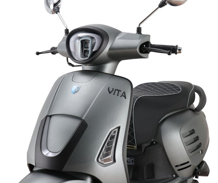 online bei Alpha mattgrau EURO Motorroller 50 Marktkauf 45 ccm Motors Vita 5 kmh bestellen