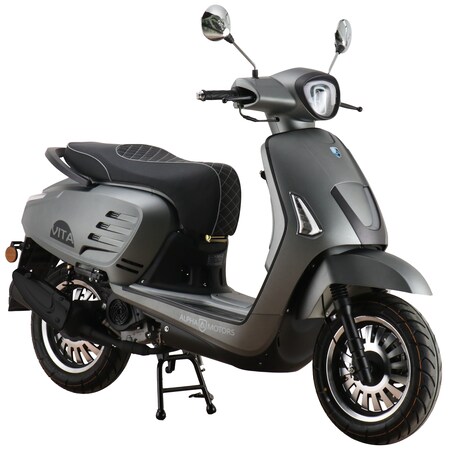 Alpha Motors Motorroller Vita 125 ccm 85 kmh EURO 5 mattgrau bei Marktkauf  online bestellen