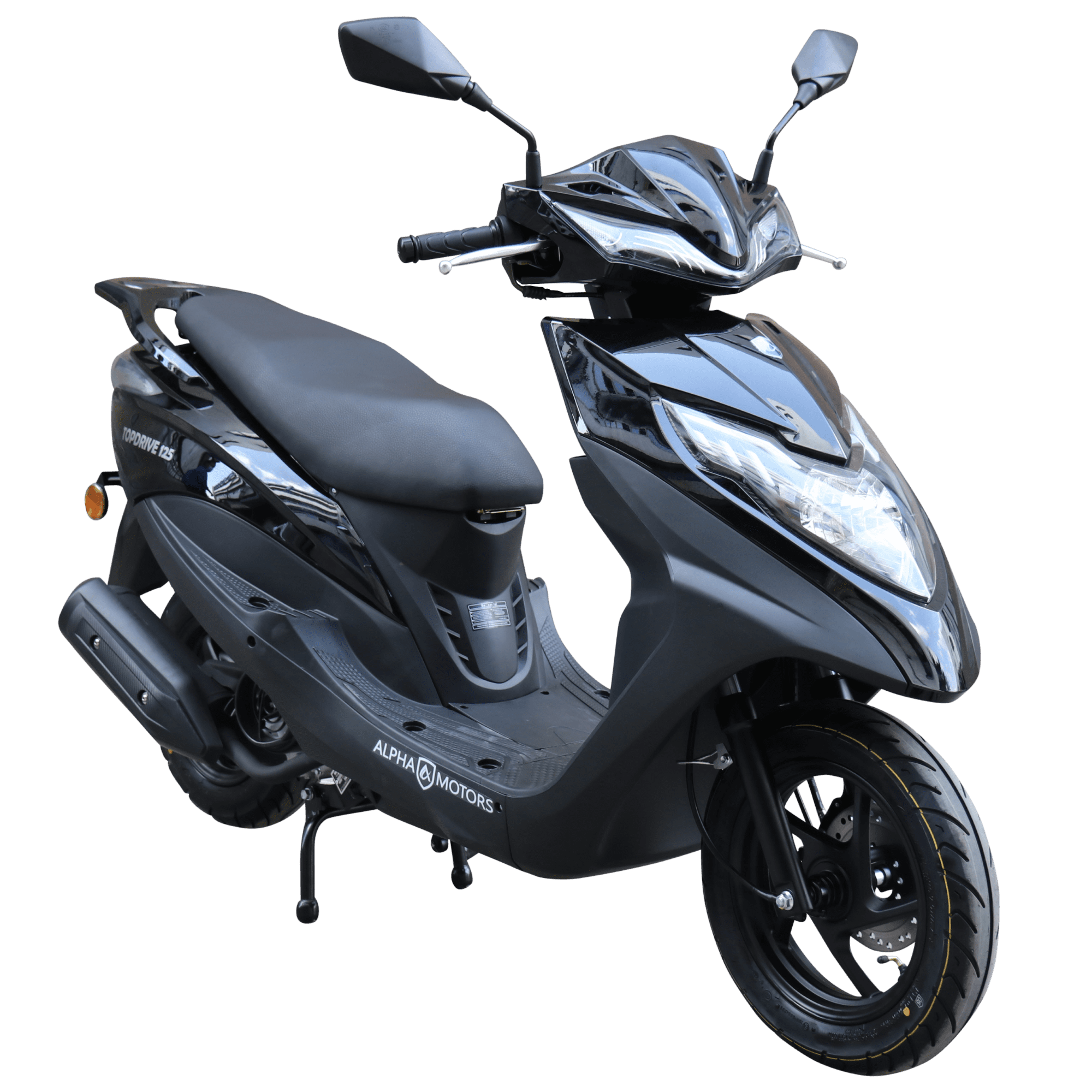 Alpha Motors Motorroller Topdrive 125 ccm EURO 5 schwarz 