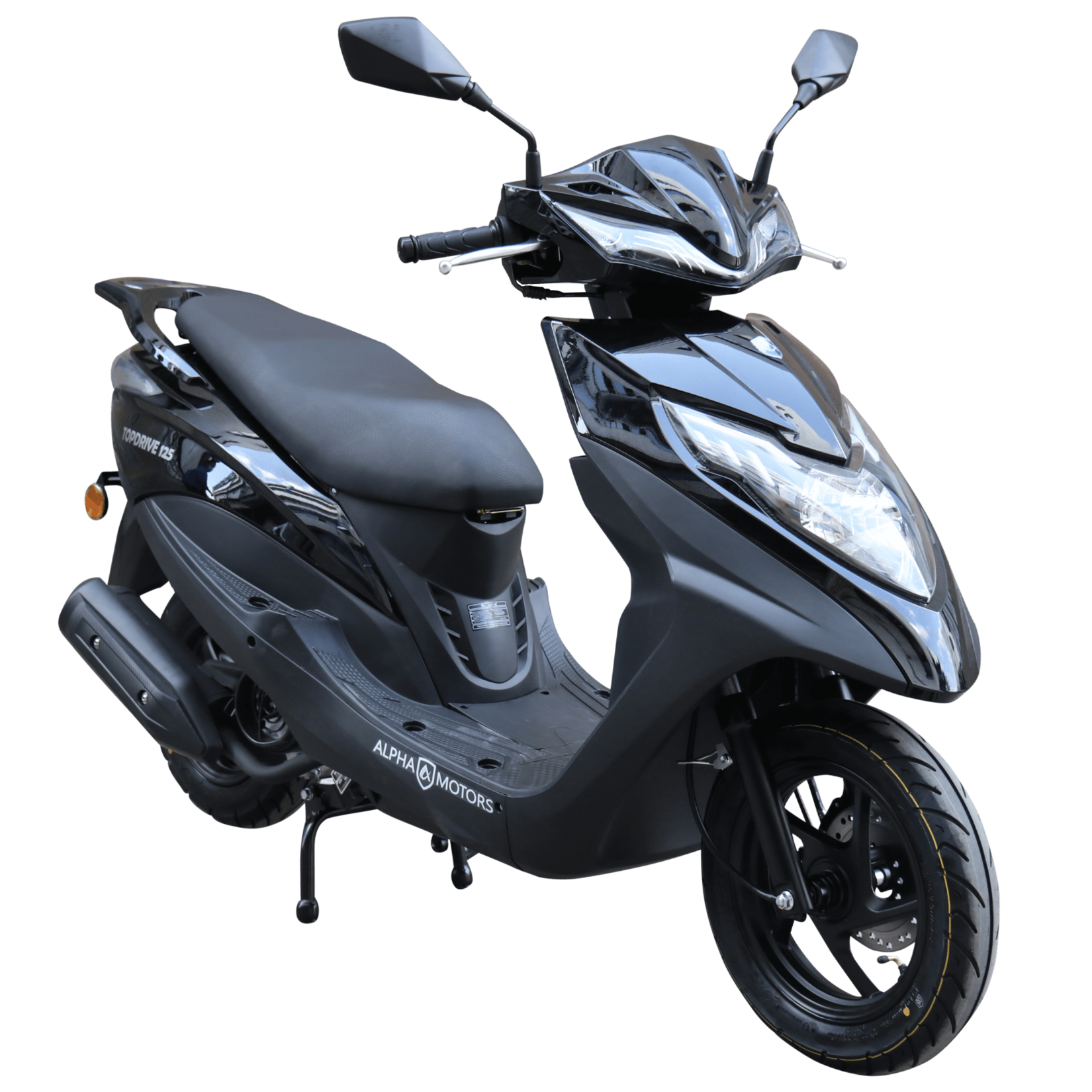 Motorroller Topdrive 125 ccm EURO 5 schwarz