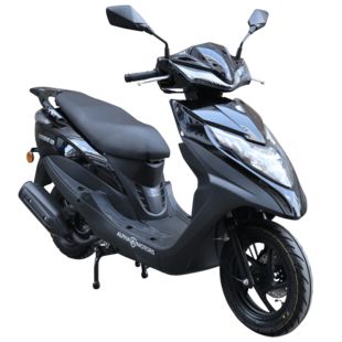 Alpha Motors Motorroller Topdrive 125 ccm EURO 5 schwarz 