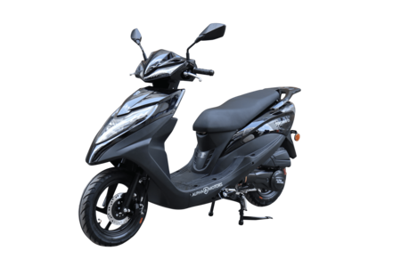 Marktkauf Motorroller ccm 5 EURO schwarz Topdrive bestellen bei 125 Alpha Motors online