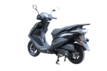 online Marktkauf bei schwarz Topdrive Alpha EURO Motorroller bestellen Motors 125 ccm 5