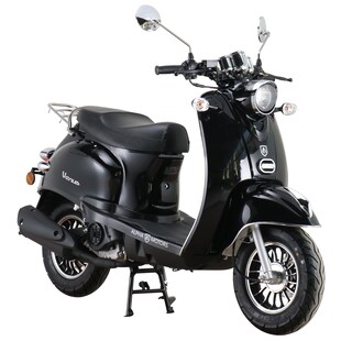 Alpha Motors Motorroller Venus 50 ccm 45 kmh EURO 5 schwarz 