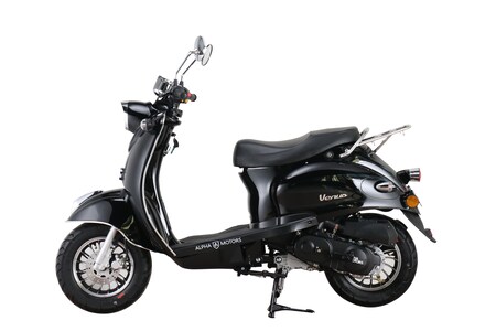 Motorroller online 5 45 kmh Marktkauf schwarz Alpha 50 EURO bei ccm Venus bestellen Motors