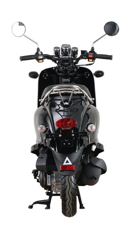 ALPHA MOTORS Motorroller Venus 50 ccm EURO 5, schwarz