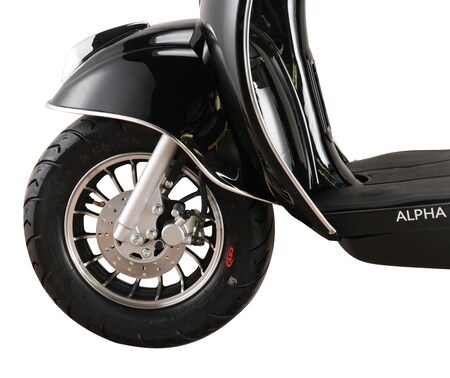 bestellen ccm online schwarz EURO Motors 50 45 Motorroller Venus 5 kmh Marktkauf Alpha bei