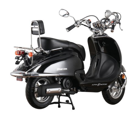 Alpha Motors Motorroller Retro Firenze 50 EURO kmh Marktkauf bestellen bei 5 45 ccm schwarz online