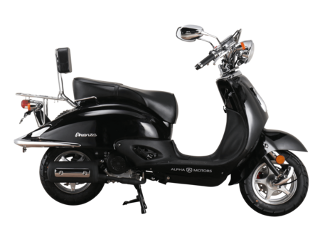 Alpha Motors Motorroller Retro Firenze 50 ccm 45 kmh EURO 5 schwarz bei  Marktkauf online bestellen | Motorroller