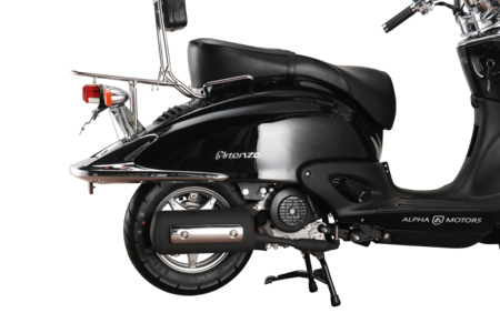 Alpha Motors Motorroller Retro EURO 50 ccm Marktkauf Firenze bei 5 online 45 bestellen kmh schwarz