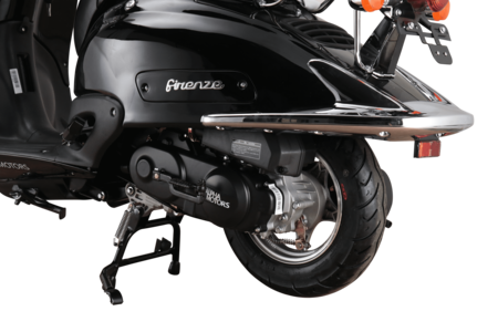 Retro bestellen 5 45 Firenze Motors ccm kmh Marktkauf schwarz Motorroller 50 Alpha bei online EURO