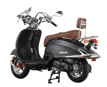 Alpha Motors Motorroller Retro Firenze 50 ccm 45 kmh EURO 5 mattschwarz bei  Marktkauf online bestellen | Motorroller