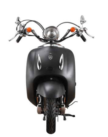 bei bestellen online Retro Firenze kmh Motors EURO ccm Marktkauf Alpha 5 Motorroller 45 50 mattschwarz