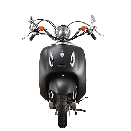 online bestellen 50 Motorroller 5 Retro kmh Alpha EURO mattschwarz Firenze Motors Marktkauf bei 45 ccm