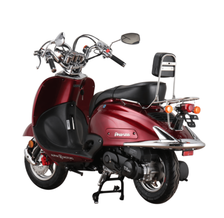 Alpha kmh ccm 45 50 Marktkauf bestellen Retro online 5 weinrot Motorroller Motors bei EURO Firenze