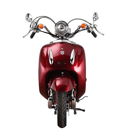 5 kmh Motorroller Marktkauf Motors ccm bestellen 45 Firenze 50 bei weinrot EURO Alpha online Retro