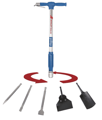 Scheppach Aero2Spade 5in1 Universal-Druckluft-Werkzeug 