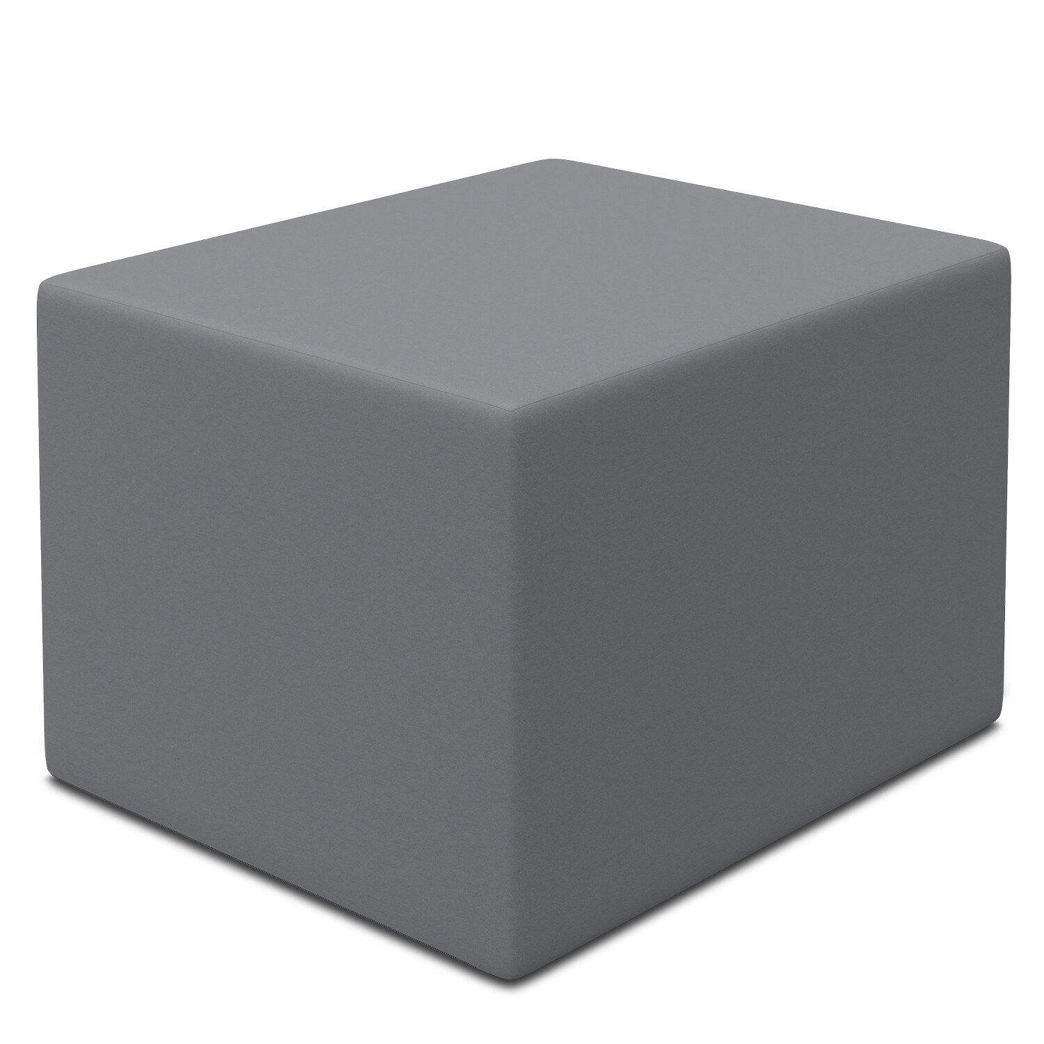 Stufenlagerungsw&uuml;rfel, Stufenbett, 40x50x50cm, Grau 