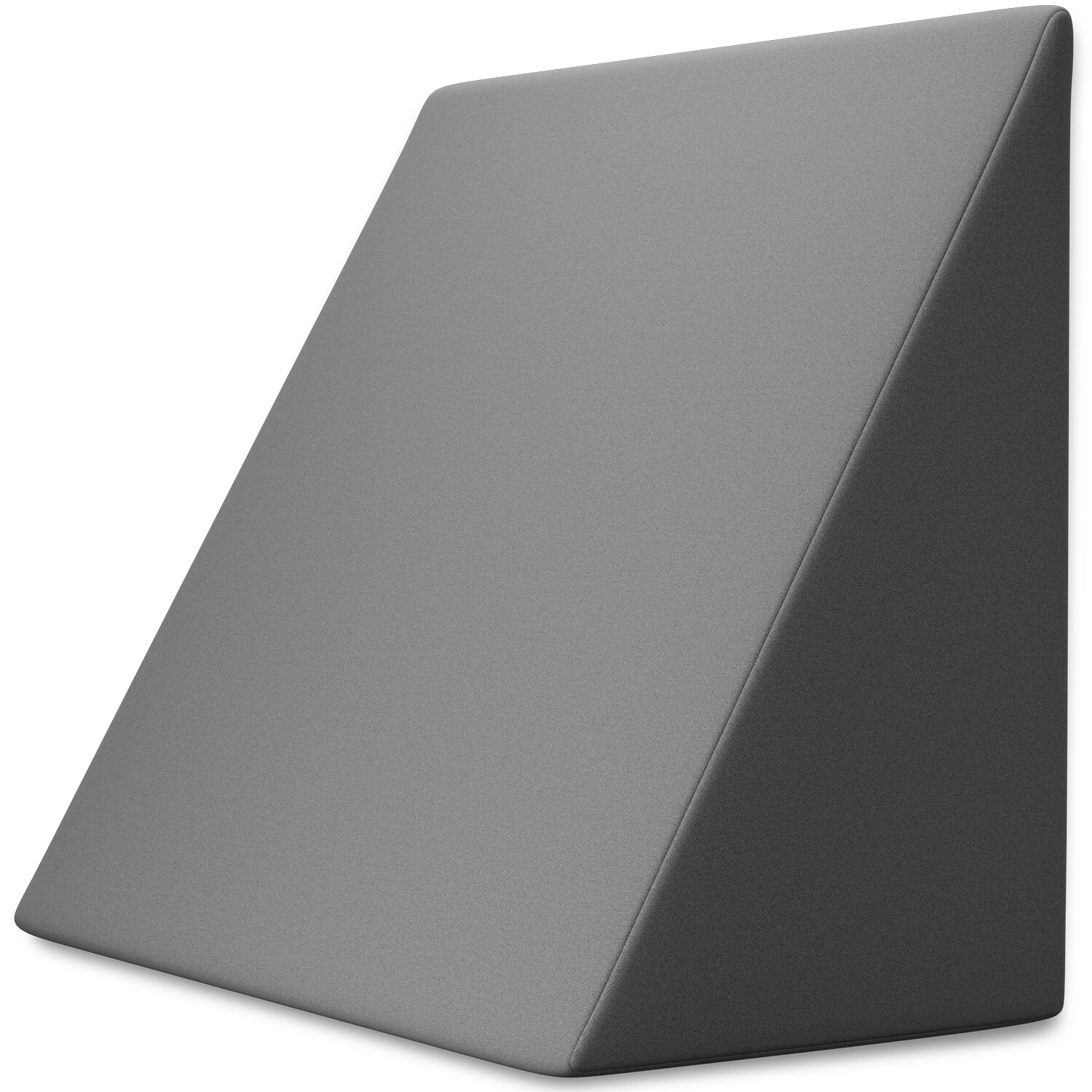 Bett und Sofa Keilkissen, Grau 