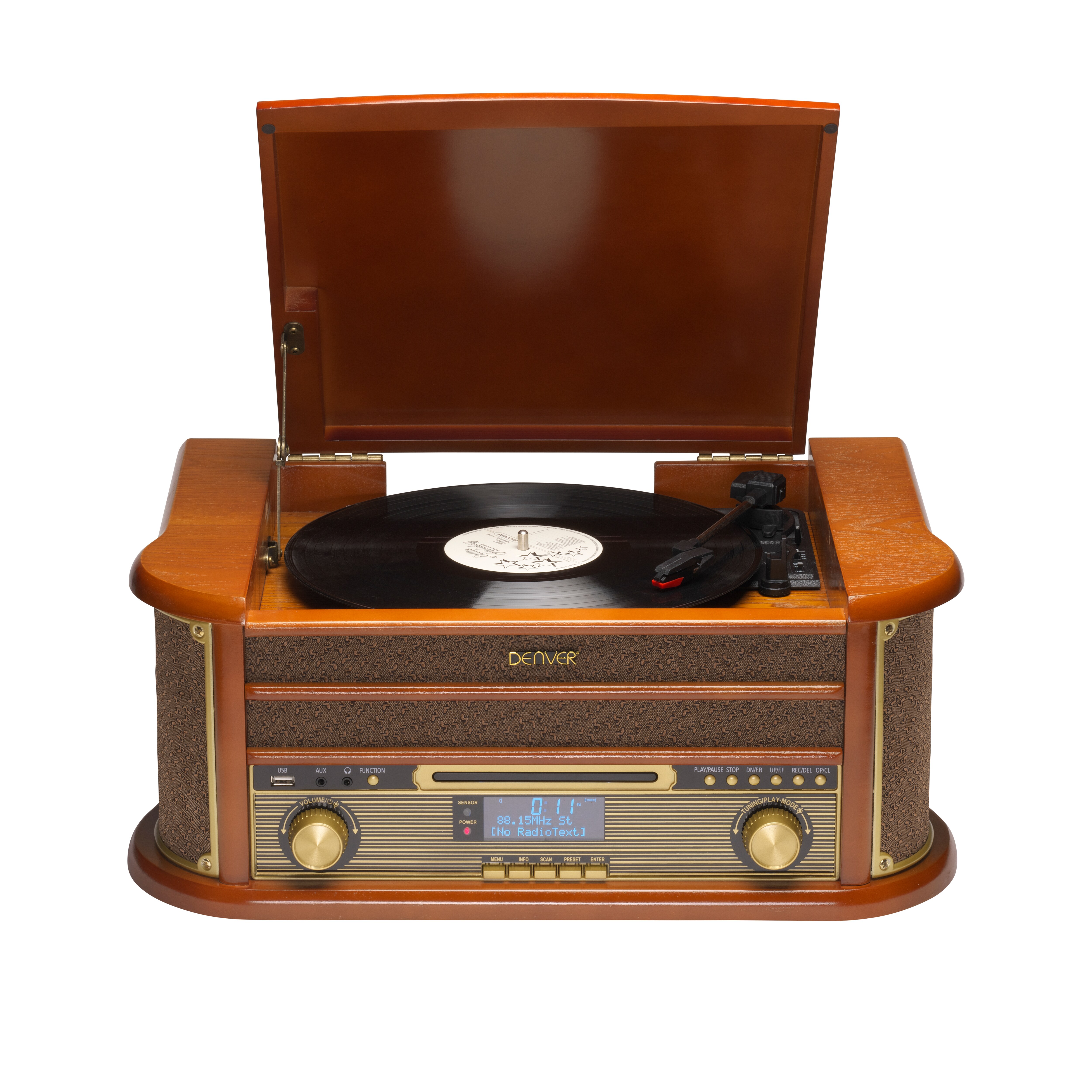 Denver MRD-51 Retro Musikanlage Retro Look 