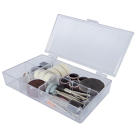 Scheppach Werkzeug-Set für Dekupiersäge DECO-FLEX, 65-teilig im Kunststoffkoffer 