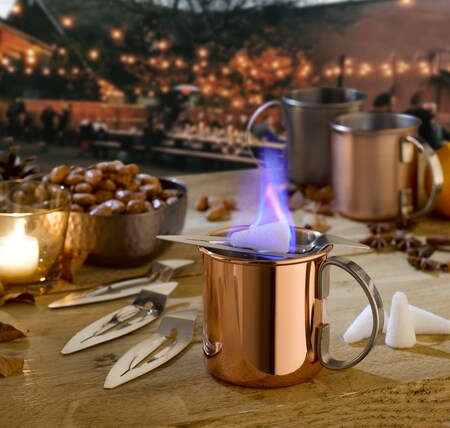 APS Mini-Feuerzangen Set, 6 Mini-Zuckerzangen für Feuerzangenbowle,  rostfreier Edelstahl, 50 Mini-Zuckerhüte bei Marktkauf online bestellen