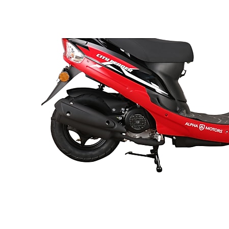 Alpha Motors Motorroller CityLeader 50 ccm 45 kmh EURO 5 rot bei Marktkauf  online bestellen