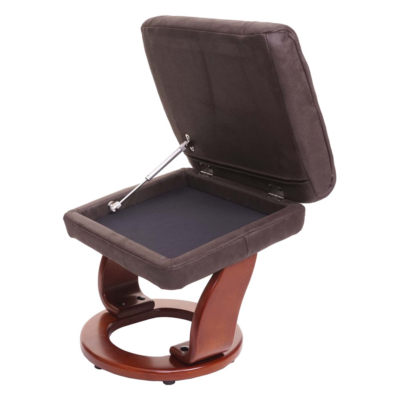 MCA Relaxsessel MCW-J42, Fernsehsessel TV-Sessel Hocker, Stoff 