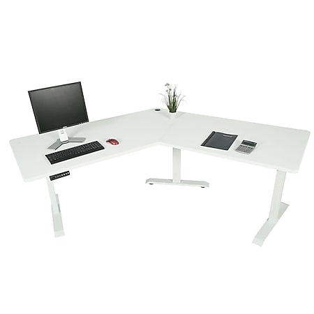 Schreibtisch MCW-D40, Computertisch, 120° elektrisch