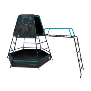 TP Toys Klettergerüst Spielturm Explorer schwarz 