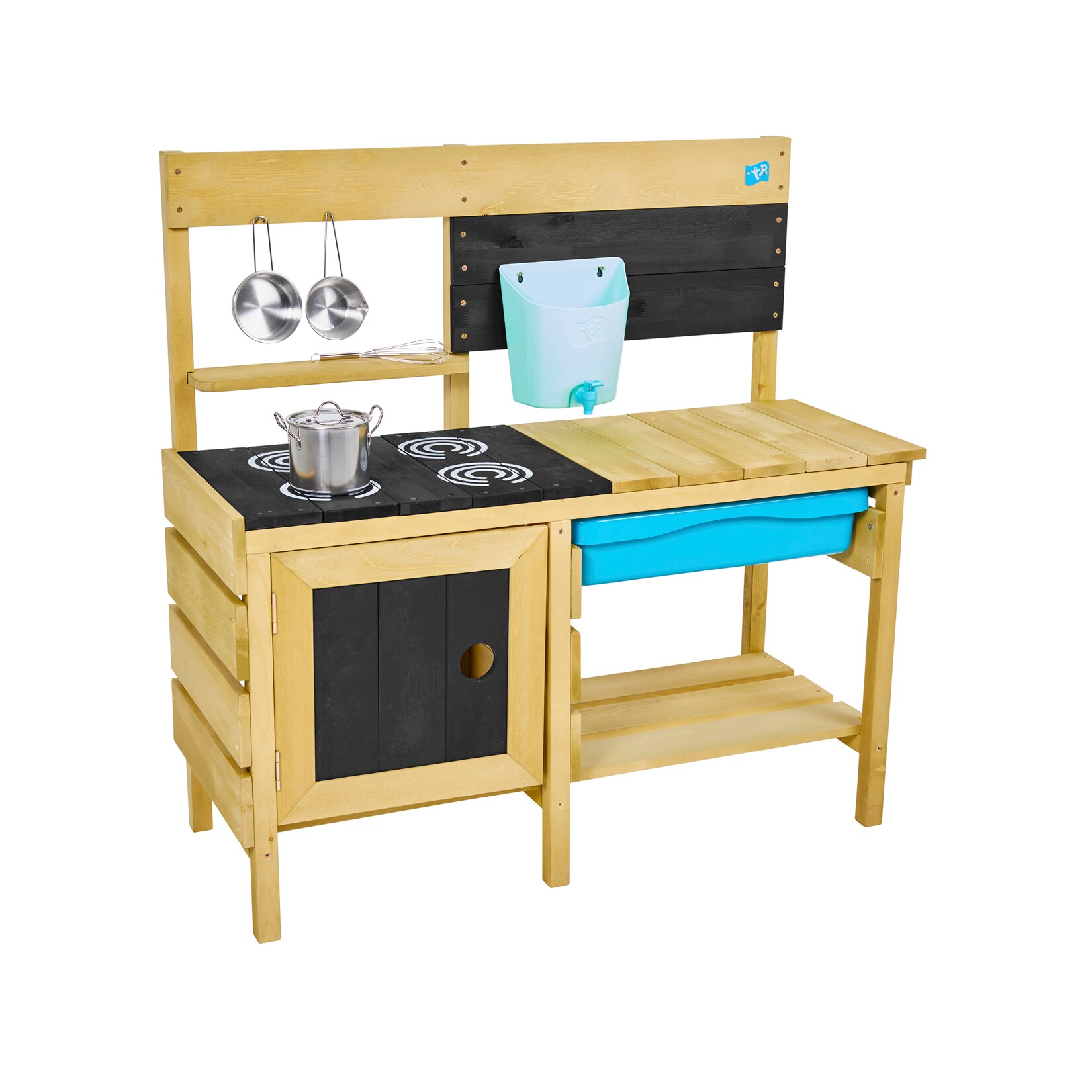 Holz Deluxe Kinderspielküche mit Zubehör