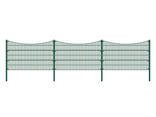 HOME DELUXE Doppelstabmattenzaun grün TAL versch. Ausführungen 