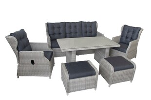 bellavista Luxus Dining Lounge "Canelli" grau - Home & Garden® 