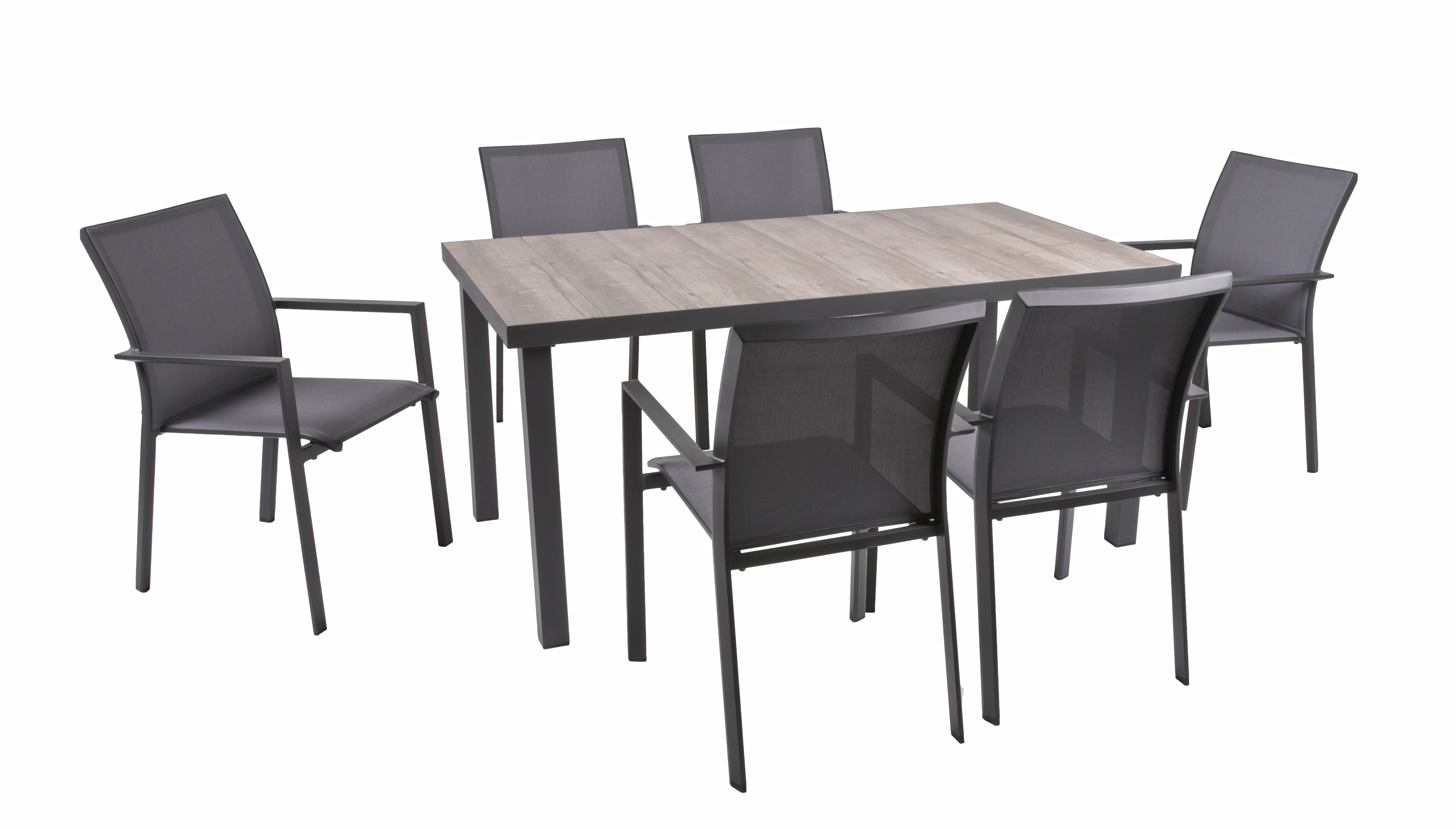 Garden Pleasure Tischset Rana (Tisch + 4 St&uuml;hle) 