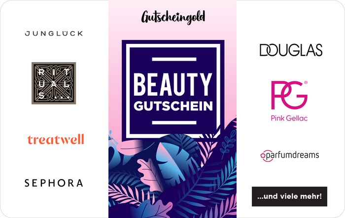 Gutscheingold Beauty Geschenkcode 